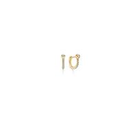 Mads Z Hug Earrings Gold 0,19 ct. 1511130 - Woman - Gold Gold 9 mm