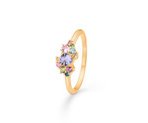 Mads Z Little Prince Ring Gold 1546098-54 - Woman - Gold Gold/Multicoloured 54
