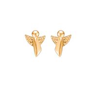 Mads Z Me & My Angel Earrings Goldplated Silver 2210031 - Woman - 925 Sterling Silver Gold