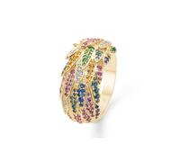 Mads Z Papageno Limited Edition Ring 14 ct. Gold 1544080-56 - Woman - Gold Gold/Multicoloured 56