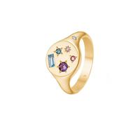 Mads Z Symphony Precious Stone Ring 14 ct. Gold 0,02 ct. 1546140-54 - Woman - Gold Gold/Multicoloured 54