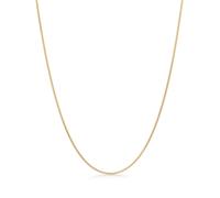 Mads Z Venezia Chain Necklace Goldplated Silver 9220131 - Unisex - 925 Sterling Silver Gold 50 cm