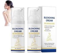 MadWhite Underarm Whitening Cream, Dark Skin Remover, VC Antioxidant Skin Lightening Cream, Summer Whiten Moisturizer Lotion For Dark Underarms, Knees, Elbows & Bikini Line, for all Skin Types (2)