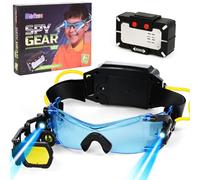 Madzee Spy Gear Toy Set for Kids - LED Night Vision Goggles for Kids with Micro Voice Disguiser