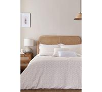Murmur Mae Duvet Cover Super King Size Shell Pink
