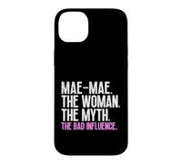 Mae-Mae The Woman The Myth Bad Influence MaeMae Cool Vintage Case for iPhone 14 Plus
