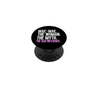 Mae-Mae The Woman The Myth Bad Influence MaeMae Cool Vintage PopSockets Adhesive PopGrip