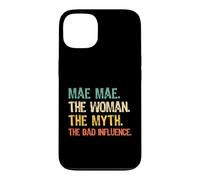 Mae-Mae The Woman The Myth The Bad Influence MaeMae Retro Case for iPhone 13