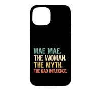Mae-Mae The Woman The Myth The Bad Influence MaeMae Retro Case for iPhone 15