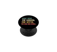 Mae-Mae The Woman The Myth The Bad Influence MaeMae Retro PopSockets Adhesive PopGrip