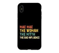 Mae-Mae The Woman The Myth The Bad Influence MaeMae Vintage Case for iPhone XS Max