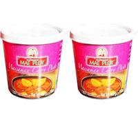 Mae Ploy Massaman Curry Paste - 2 × 400 g Jars, Authentic Thai Cooking