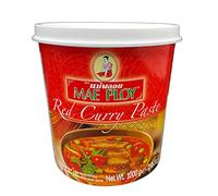 Mae Ploy Red Curry Paste 1kg - Bulk Authentic Thai Chilli Base