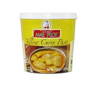 Mae Ploy Thai Yellow Curry Paste 1kg - Bulk Spicy Sweet Herbs Sauce Base
