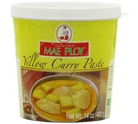 Mae Ploy Thai Yellow Curry Paste 400 g (Pack of 4)