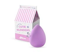 Maea Beauty® Over The Moo Cutie Blenders | Moo Magic Angled Tear Drop Makeup Sponge | Vegan Latex-Free Beauty Blender | Powders, Blush & Under-Eye Sculpting (Purple)