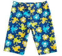 Maeau Boys Swimming Trunks Colorful Prints Swim Shorts Kids Board Trunks with Drawstring Quick Dry Swimwear Youth Swim Team Swimsuit Shorts Frog M