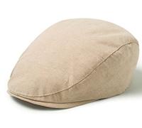 Maeau Gatsby Baker Boy Hat Newborn Peaked Hat Cap Baby Boys Flat Cap Vintage Driver Cap B-Khaki 12-24 M