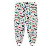 Maeau Kids Waterproof Trousers, Outdoor Lightweight Rainwear Rain Pants with Reflective Strips, Waistband Rain Trousers for Boys Girls #6 4-5 yrs