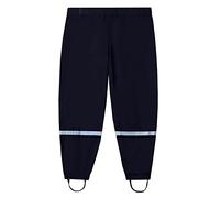 Maeau Kids Waterproof Trousers, Outdoor Lightweight Rainwear Rain Pants with Reflective Strips, Waistband Rain Trousers for Boys Girls #14 5-6 yrs