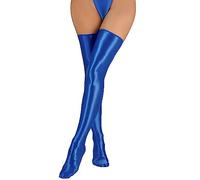 Maeau - Shiny Stockings for Women Thigh-High Stockings Hold Up Stockings Long Stock for Dating Club