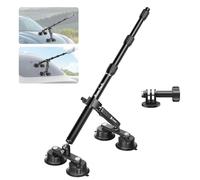 Maectech 4 Suction Cup 360 Car Mount Action Camera Mounts for Insta360 X5X4 | for insta360 X5 accessories,car tripod,for gopro mount,360 camera for car racing travel vlog,thickened selfie stick,for osmo