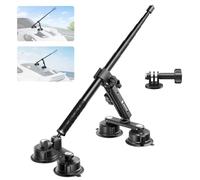 Maectech 4 Suction Cup Car Mount Kit for Insta360 X5X4 Action Camera Mounts