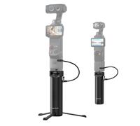 Maectech 5000mAh Charging Grip Power Handle Tripod for Insta360 Luna Ultra | Battery grips for Osmo Pocket 3/4,action cameras charger for gopro handle,18.5W type C fast charging with 1/4" port, X5 stick