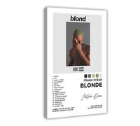 MAEDRW Frank Ocean Blonde Album Poster Canvas Posters Frame-style 12x18inch(30x45cm)