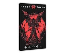 maehbya Sleep Token Poster Canvas Poster Bedroom Decor Landscape Office Room Decor Gift 16x24inch(40x60cm)