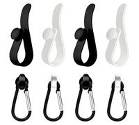MaehSab 12Pcs Inserts Hooks Accessories for Bogg Bag - Insert Charms Key Holder Attachment, Cup Holder Connector