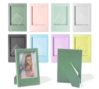 MaehSab 8 Pcs Colorful Mini 3 Inch Photo Frames (2x3 Inch), Mini Picture Frames for 3 inch Film, Small Film Frame Photo Holder Tabletop Display