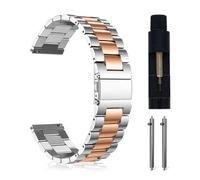 MaEiol 22mm Metal Strap for Xiaomi Watch S4/S4 Sport/Xiaomi Redmi Watch 5 Active /5 Lite, Stainless Steel Replacement Wristband Business Style for for Women Men