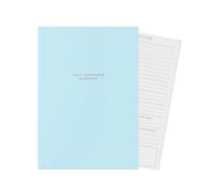 MäksēLife Morning Intentions & Gratitude Journal - A5 Lay-Flat Binding, Vegan Leatherette Cover, 120GSM Recycled Paper, Daily Prompts for Mindfulness and Positive Affirmations