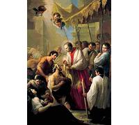 maella saint charles borromeo Art Poster Print A4