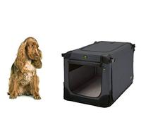Maelson Soft Kennel Dog Crate 72 x 51 x 51 cm Grey