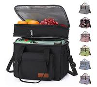 Maelstrom 23L Insulated Lunch Box, Expandable Double Deck Cooler Bag