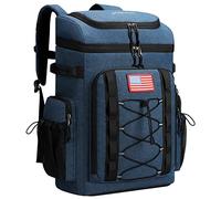 Maelstrom Cooler Backpack,50 Can Insulated Soft Backpack Cooler,Portable Lightweight Leakproof Cooler Bag,Large Capacity Beach Cooler,Waterproof Lunch Backpack for Men Women-Blue