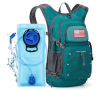 Maelstrom Hydration Hiking Backpack with 2L/3L Water Bladder, High Flow Bite Valve Camping Daypack Lightweight
