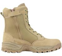 Maelstrom TAC Force Men's 8" Tactical Military Work Boot with Zipper, Tan, 31.0 cm