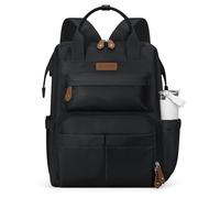 Maelstrom Travel Backpack for Women Men, 15.6 Inch Laptop Backpack With Large Capacity for School, Work, Travel, Black