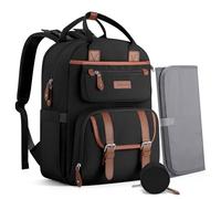 Maelstrom Unisex's Msdbp02 Diaper Changing Backpacks, Black, 28L US
