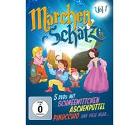 Märchen Schätze Vol. 1 (DVD) Schneewittchen Aschenputtel Pinocchio Usw.