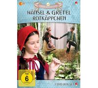 MÄRCHENPERLEN BOX - ROTKÄPPCHEN & HÄNSEL UND GRETEL 2 DVD NEW