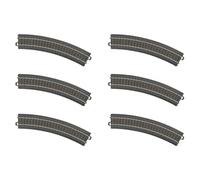 Märklin 24130 Curved Track, Set of 6, C-Track, H0 Gauge