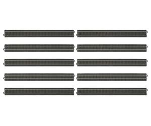 Märklin 24360 Straight Track, Set of 10, C Track, Track H0