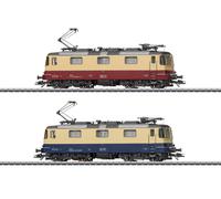 Märklin 37300 Electric Locomotive Double Pack Re 421 Tee / Irsi Mfx + Sound