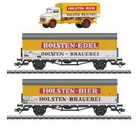 Märklin 46172 Set 1 Truck + 2 Beer Cars DB Holstein Ep4 Free DC Axles On Request