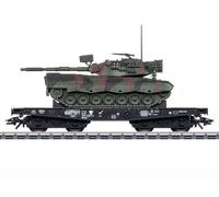 Märklin 48879 Heavy Duty Car Rlmmps With Bundeswehr Leopard 1A1 DB Ep.IV New
