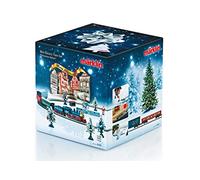 Märklin 81845 - Gauge Z Christmas Starter Pack with Steam Train, Trolley and Mini Christmas Market, from 15 Years, Scale 1:220